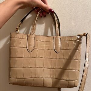 Beige Alexander McQueen purse